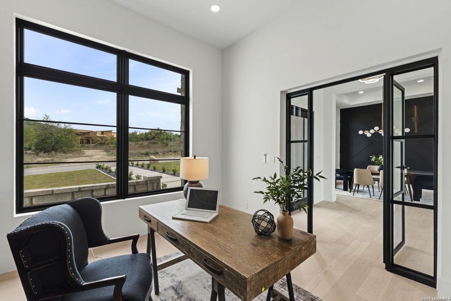 Furnished interior view inside a new home in , San Antonio (Image 6). Furnished interior view inside a new home in , San Antonio (Image 6).