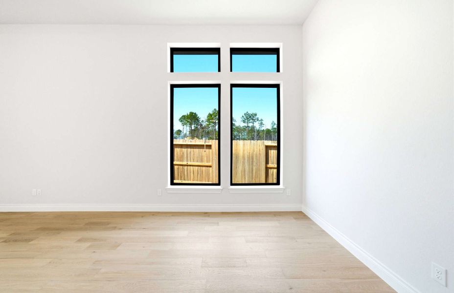 Spacious, unfurnished interior of a new home in The Highlands 55′, Porter (Image 23).