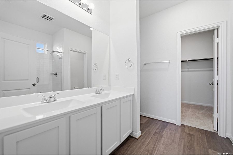 Furnished interior view inside a new home in Garden Grove, San Antonio (Image 14).
