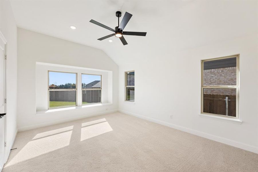 Spacious, unfurnished interior of a new home in Willow Wood Classic 60, McKinney (Image 23).