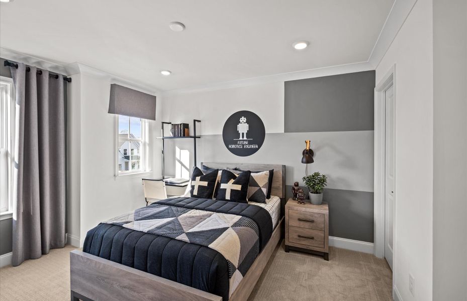 Furnished interior view inside a new home in Cannon Run, Concord (Image 5).