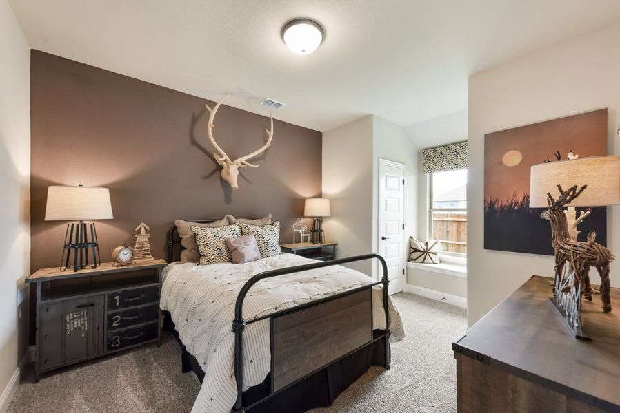 Furnished interior view inside a new home in Las Lomas, Forney (Image 19).