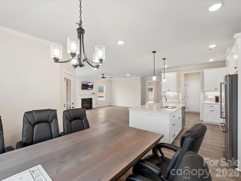 Furnished interior view inside a new home in , Waxhaw (Image 11).