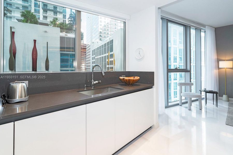Close-up of interior finishes inside a home in Aston Martin Residences, Miami (Image 11).