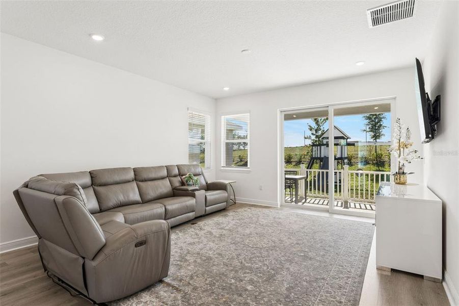 Furnished interior view inside a new home in , Minneola (Image 15).