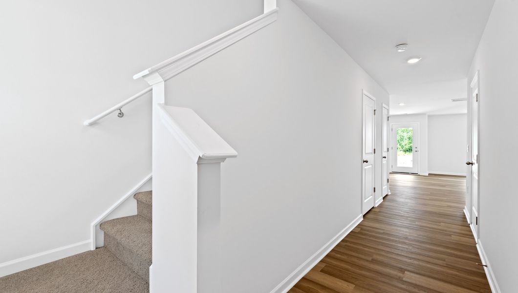 Spacious, unfurnished interior of a new home in Chestnut Ridge Townhomes, Greenville (Image 12).