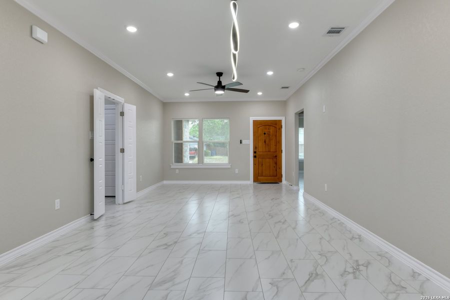 Spacious, unfurnished interior of a new home in , Kirby (Image 30).