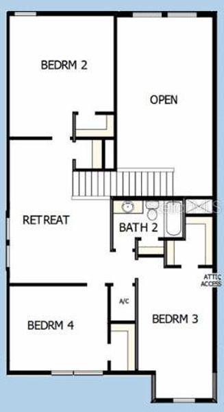 Floor Plan Second Floor