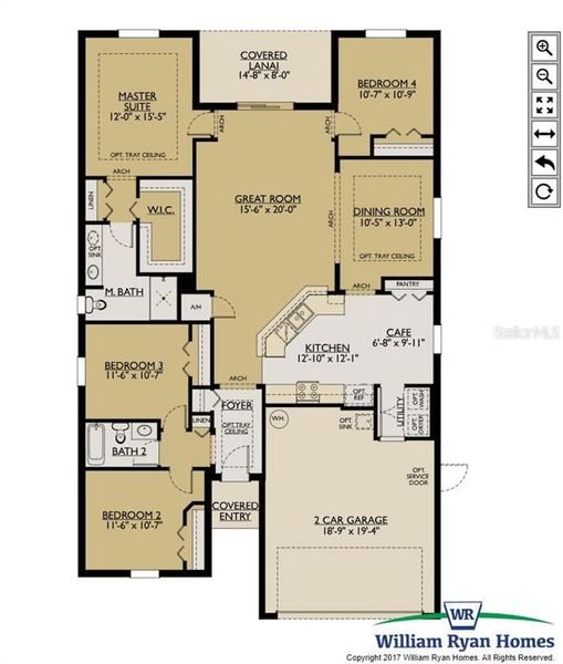 2D floor plan layout of this home in , Punta Gorda, FL (Image 5).
