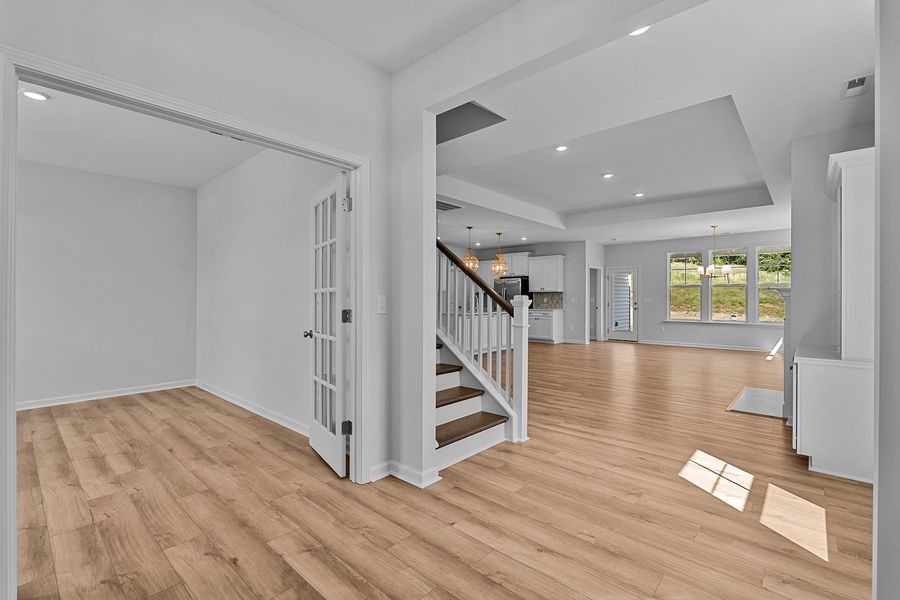 Spacious, unfurnished interior of a new home in Brooke Hill, Lewisville (Image 17). Spacious, unfurnished interior of a new home in Brooke Hill, Lewisville (Image 17).