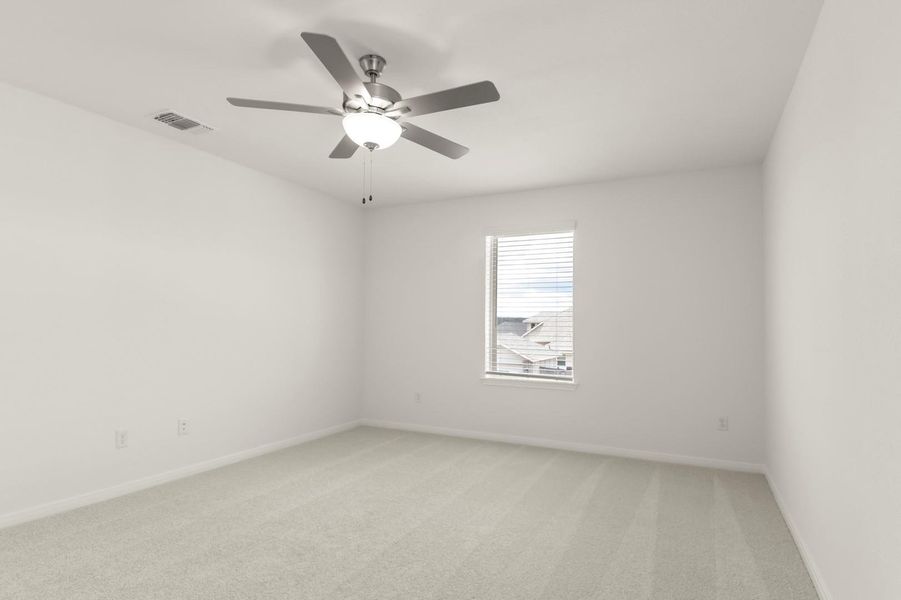 Spacious, unfurnished interior of a new home in Blanco Vista, San Marcos (Image 19).