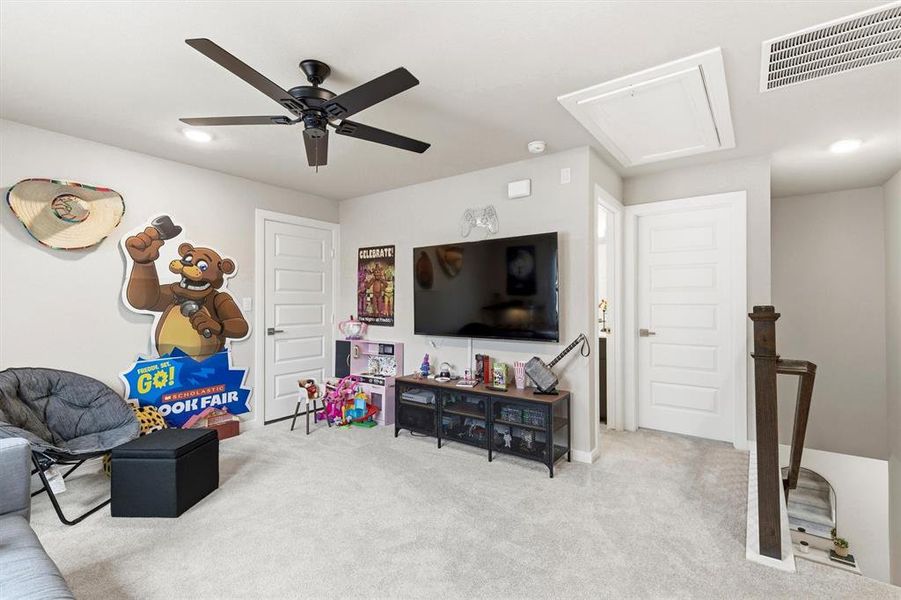 Living room is adjacent to the bedroom and full bathroom Living room is adjacent to the bedroom and full bathroom