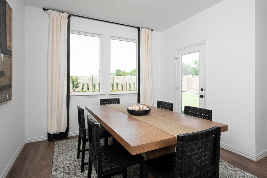 Representative furnished interior of a home built from the Grayson by Ashton Woods in Monticello Park, Princeton (Image 6).
