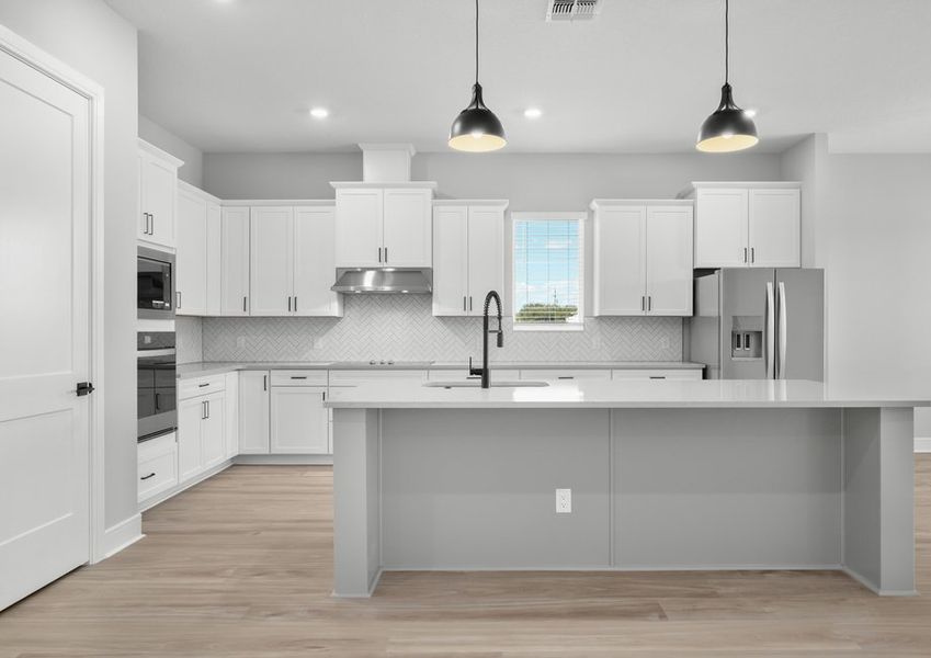 Incredible chef-ready kitchen.