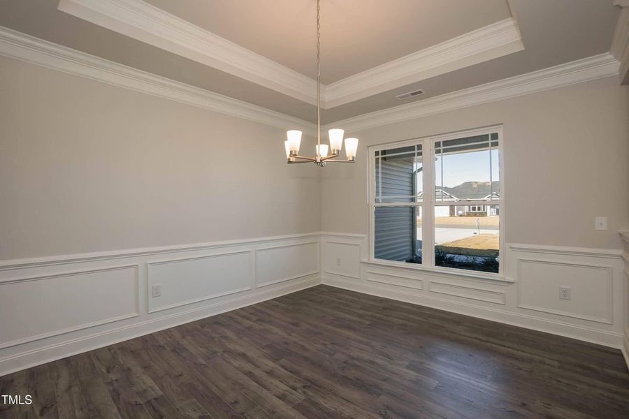 Representative unfurnished interior of a home built from the 2906 by Adams Homes in Norris Landing, Snellville (Image 17).
