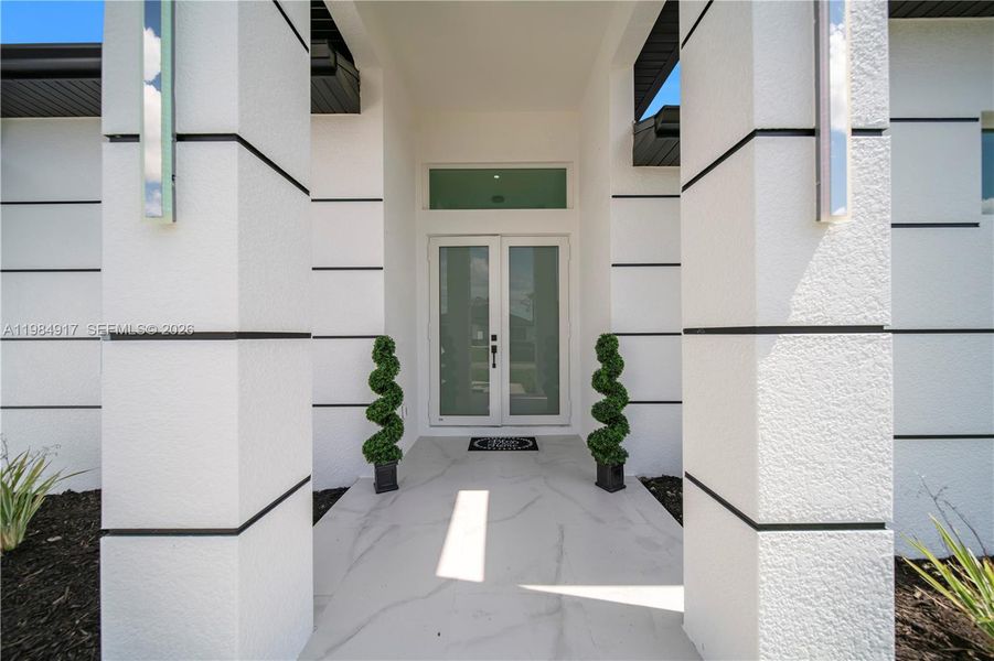Exterior details and patio area of a home in , Lehigh Acres (Image 35). Exterior details and patio area of a home in , Lehigh Acres (Image 35).