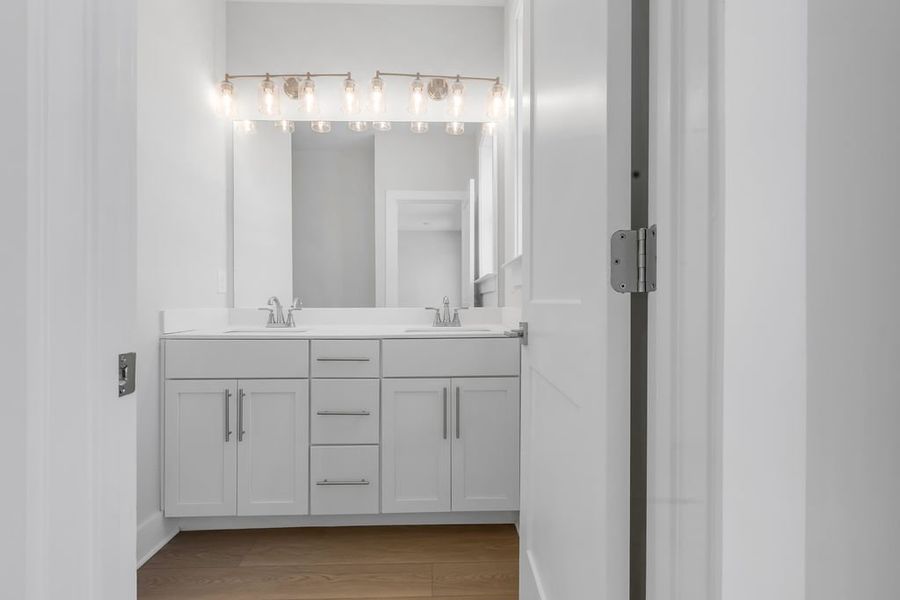 Furnished interior view inside a new home in Echo Park, Suwanee (Image 15).