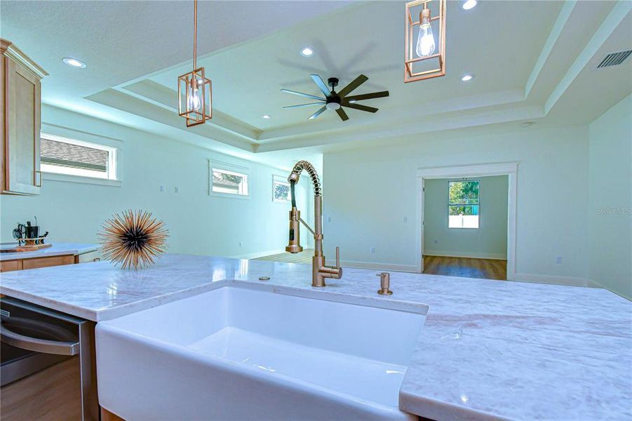 Furnished interior view inside a new home in , Tampa (Image 15). Furnished interior view inside a new home in , Tampa (Image 15).