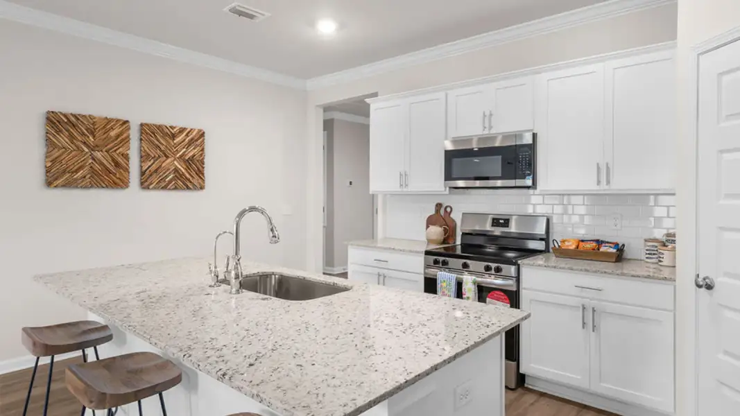 Furnished interior view inside a new home in Abilene Acres, Tallahassee (Image 25).