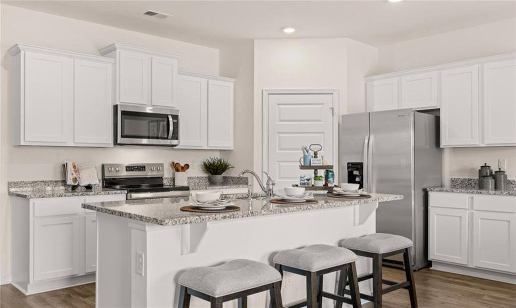 Furnished interior view inside a new home in Twin Lakes, Hoschton (Image 16).