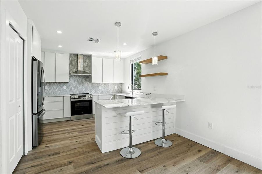 Furnished interior view inside a new home in , Punta Gorda (Image 13).