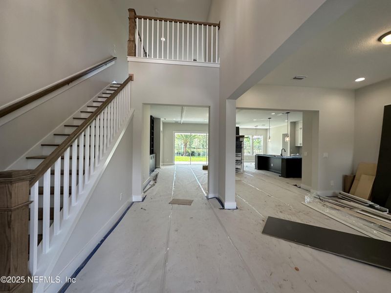 In-progress construction of a new home in SilverLeaf, St. Augustine, FL (Image 37).