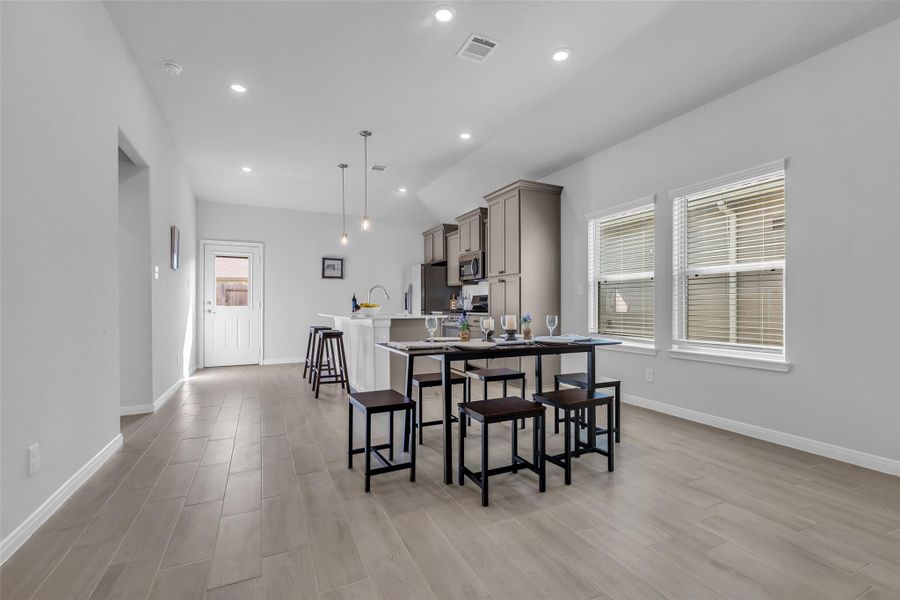 Furnished interior view inside a new home in , Magnolia (Image 28). Furnished interior view inside a new home in , Magnolia (Image 28).