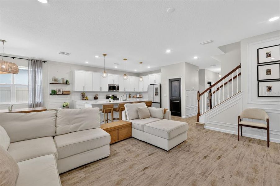 Furnished interior view inside a new home in Summerbrooke, Mount Dora (Image 10).