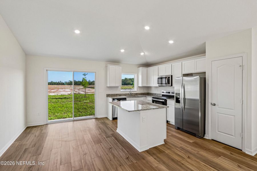 Furnished interior view inside a new home in , Jacksonville (Image 9).