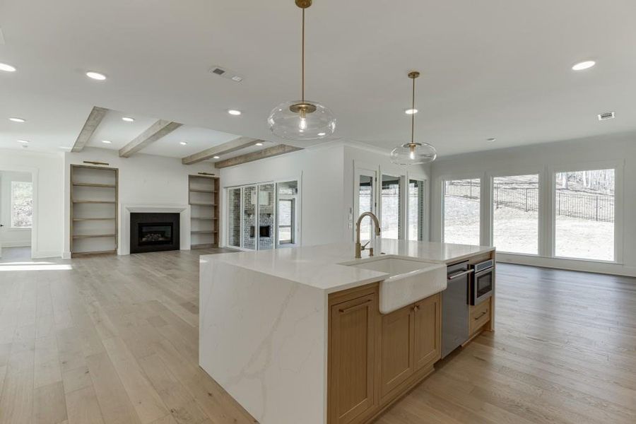 Furnished interior view inside a new home in , Buford (Image 3).