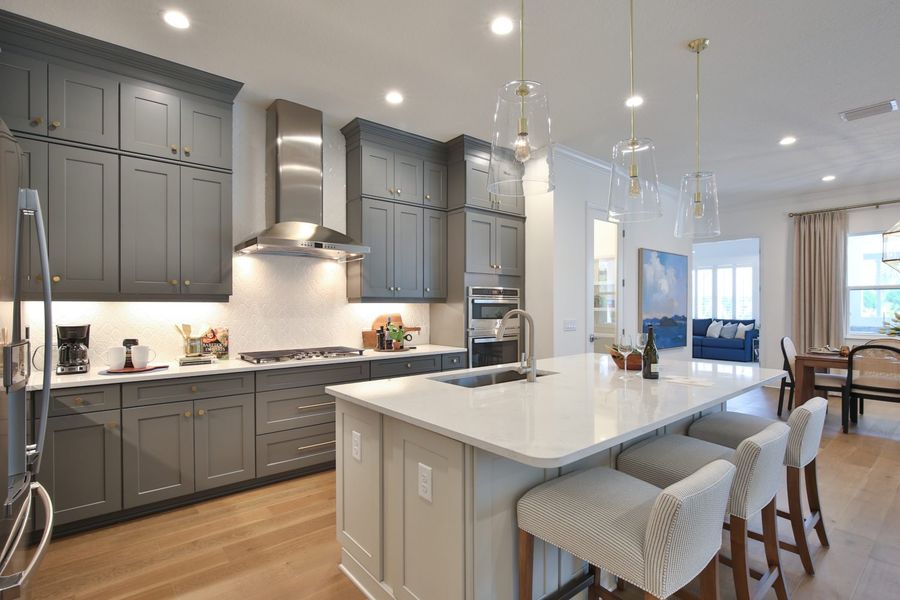 Furnished interior view inside a new home in Windward, Lakewood Ranch (Image 14).