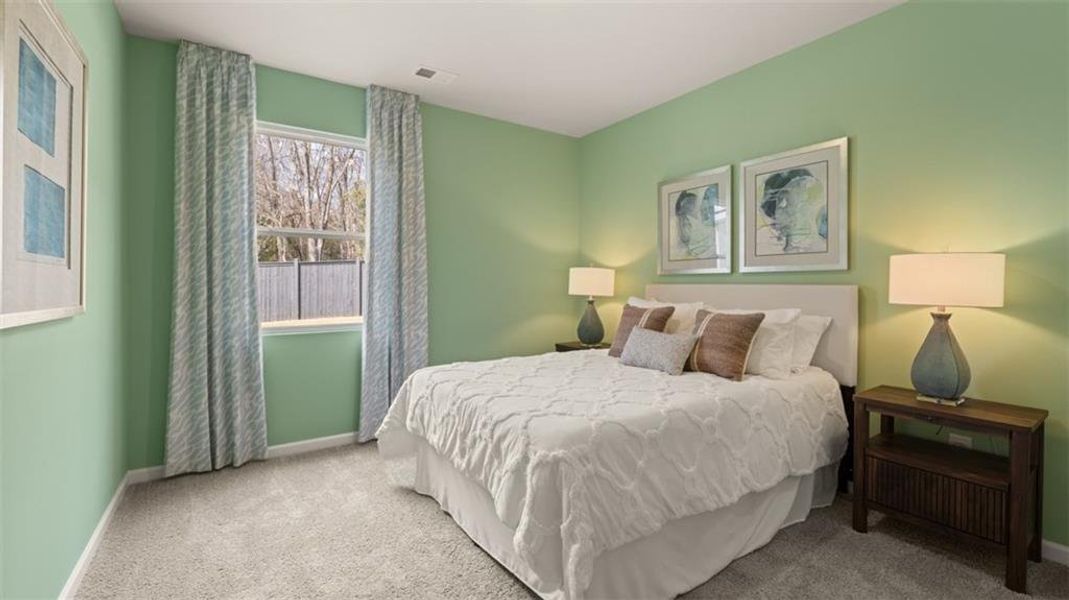 Furnished interior view inside a new home in Jackson Landing, Jefferson (Image 21).