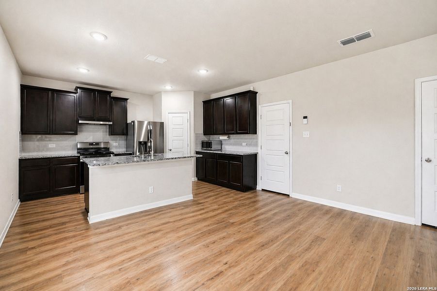Furnished interior view inside a new home in Winding Brook, San Antonio (Image 12).