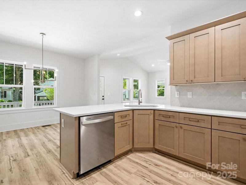 Furnished interior view inside a new home in , Charlotte (Image 6). Furnished interior view inside a new home in , Charlotte (Image 6).