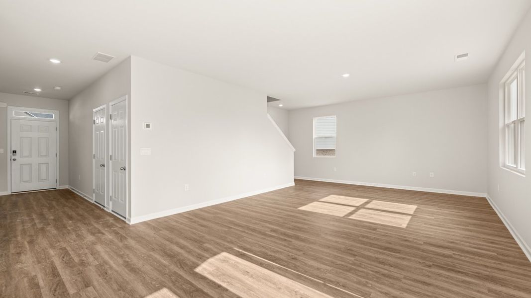 Spacious, unfurnished interior of a new home in The Reserve at Calcutta, Stockbridge (Image 13).