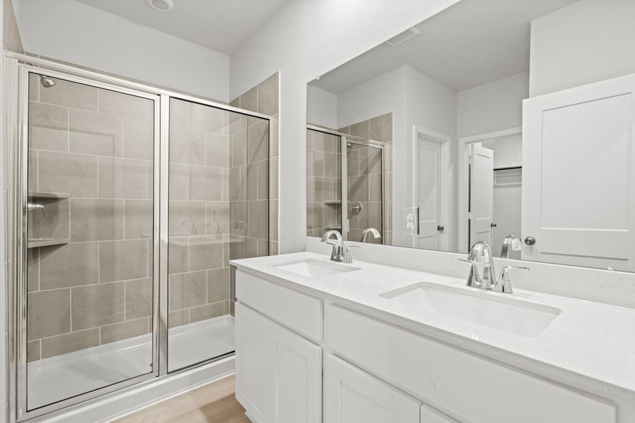 Furnished interior view inside a new home in Laurel Farms, Brookshire (Image 8).