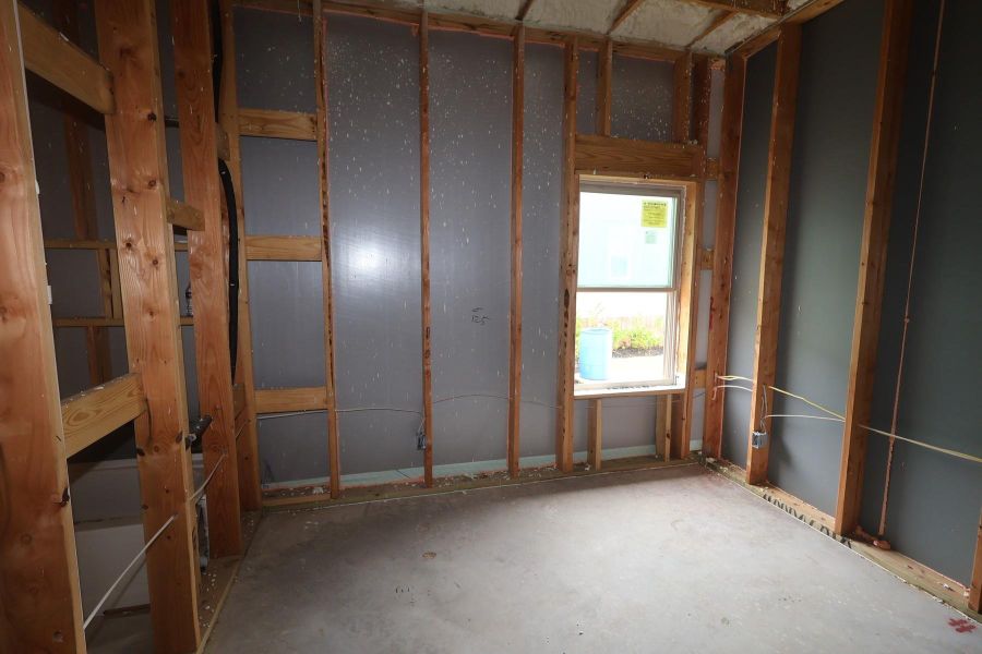 In-progress construction of a new home in Prairieland Village - Grove Collection, Cypress, TX (Image 5).