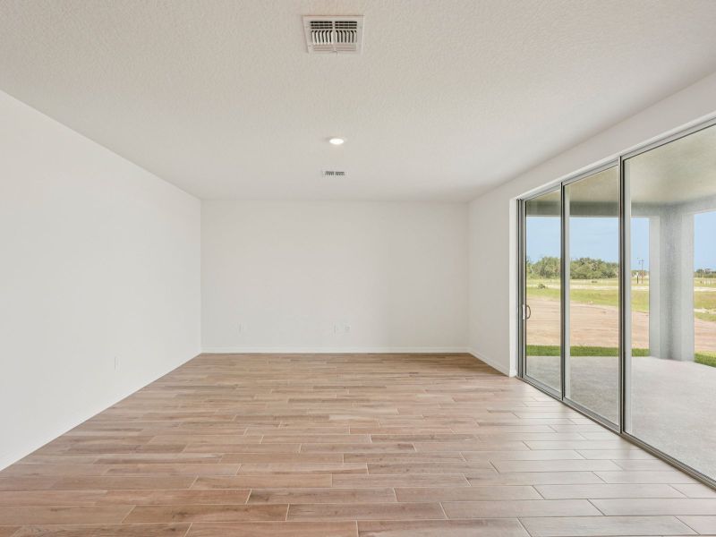 Spacious, unfurnished interior of a new home in Oakfield Trails - Signature Series, Parrish (Image 12). Spacious, unfurnished interior of a new home in Oakfield Trails - Signature Series, Parrish (Image 12).