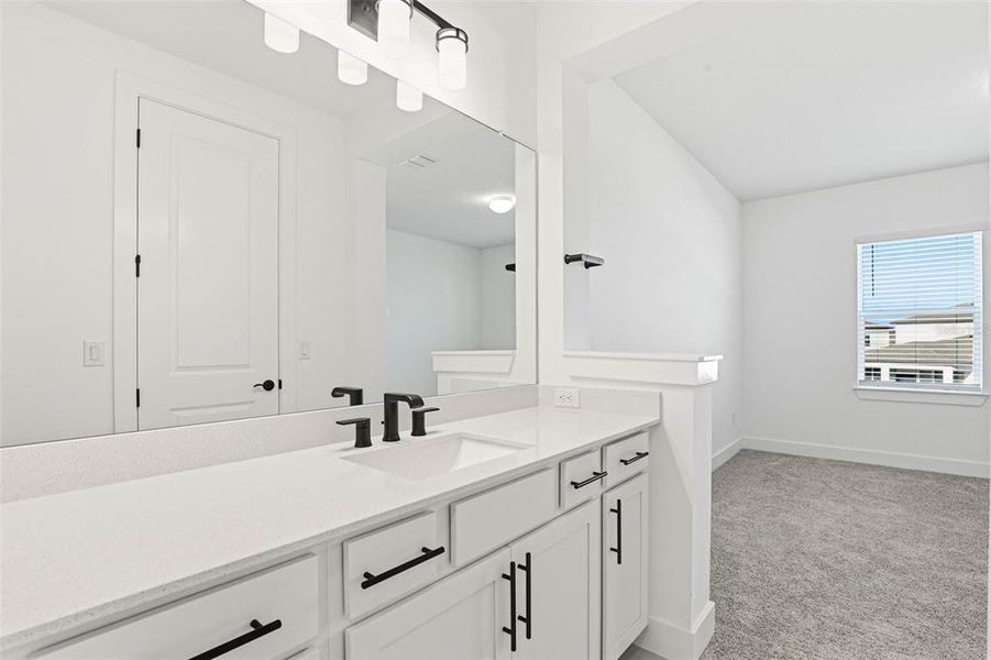 Furnished interior view inside a new home in Vida's Way, Wesley Chapel (Image 31).