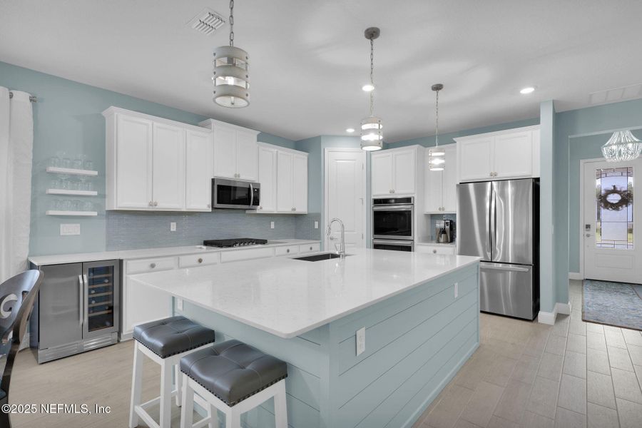 Furnished interior view inside a new home in , St. Augustine (Image 11).