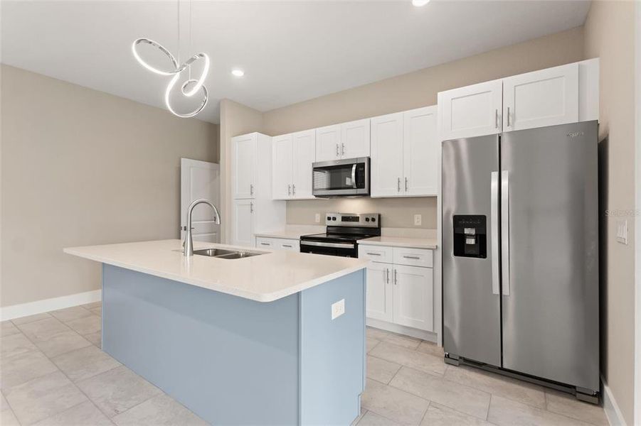 Furnished interior view inside a new home in , Kissimmee (Image 9).