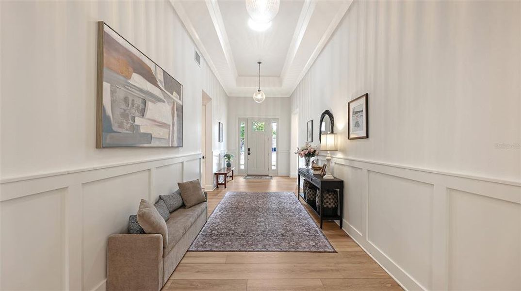 Furnished interior view inside a new home in , Sarasota (Image 38).