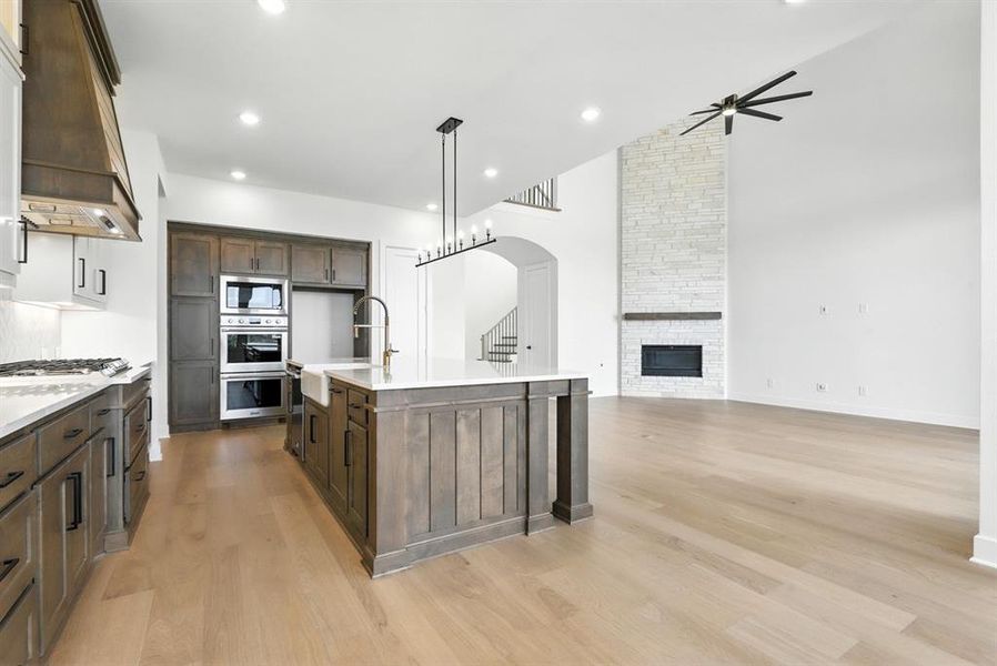 Furnished interior view inside a new home in Walsh: 60ft. lots, Aledo (Image 8). Furnished interior view inside a new home in Walsh: 60ft. lots, Aledo (Image 8).