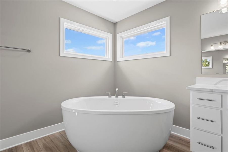 Furnished interior view inside a new home in Twin Lakes, Hoschton (Image 7).