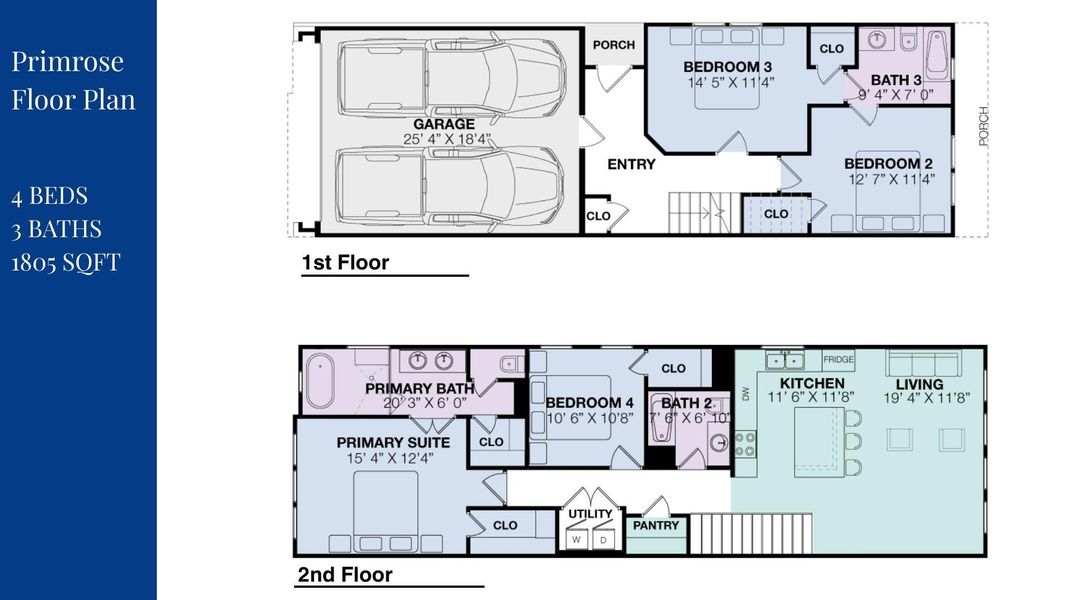 2D floor plan layout of this home in , Houston, TX (Image 6).