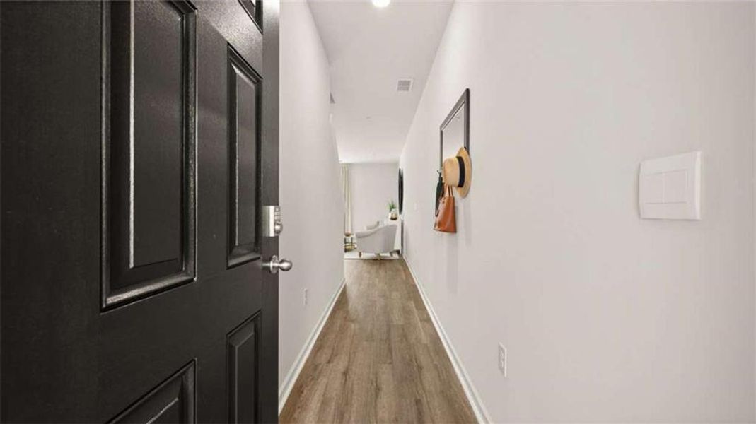 Furnished interior view inside a new home in Echo Glen, Stockbridge (Image 14).