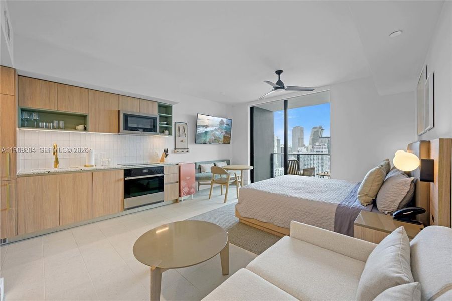 Furnished interior view inside a new home in Natiivo Miami, Miami (Image 11).
