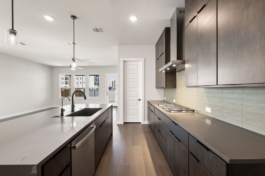 Furnished interior view inside a new home in Park Central, Georgetown (Image 13).