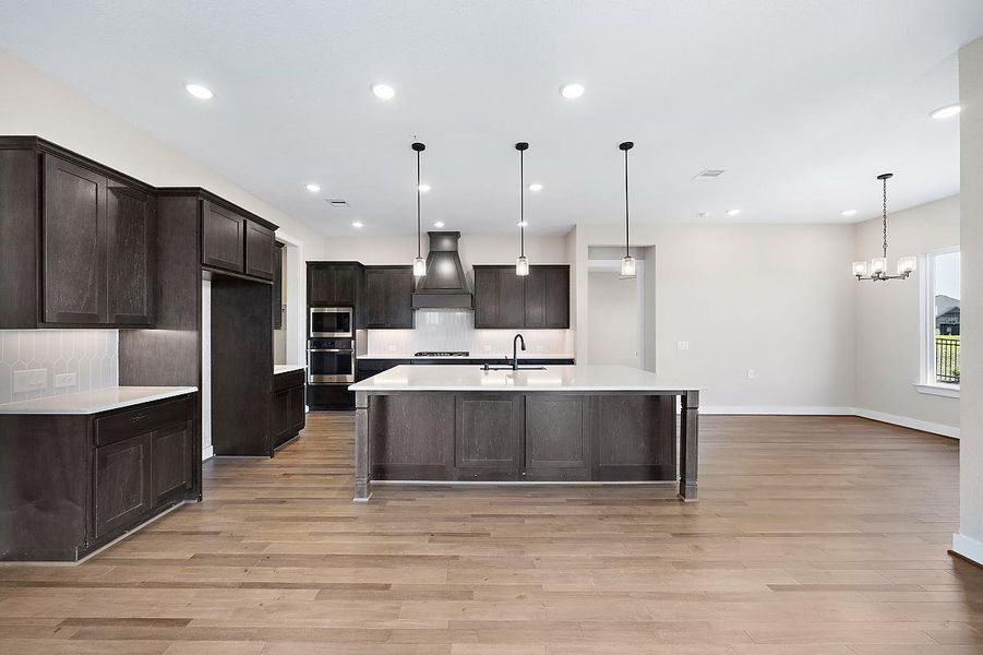 Representative furnished interior of a home built from the Juniper by Caldwell Homes in The Highlands, Porter (Image 9). Representative furnished interior of a home built from the Juniper by Caldwell Homes in The Highlands, Porter (Image 9).