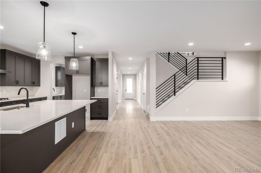 Furnished interior view inside a new home in West Grange, Longmont (Image 9).